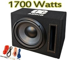 Premium 12" 1700W carro caminhão lança carregada subwoofer caixa de baixo para carros amplificador embutido comprar usado  Enviando para Brazil