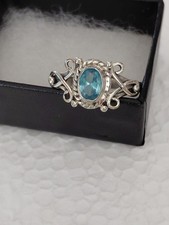 925 blue topaz for sale  NEWCASTLE UPON TYNE