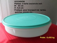 Plat tarte tupperware d'occasion  France