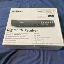 Goodmans gdr11 freeview for sale  COLCHESTER