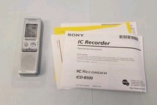Gravador de voz digital Sony ICD-B500 com 256 MB de memória flash integrada nova leitura comprar usado Gravador de voz digital Sony ICD-B500 com 256 MB de memória flash integrada nova leitura comprar usado  Enviando para Brazil
