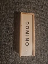 Domino set wooden for sale  ILKESTON