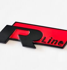 Emblema emblema R com defensivo ou parafusos para grade melhor para GTI Golf R-line Rline comprar usado  Enviando para Brazil