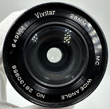 Vivitar 28mm f2.8 for sale  Miami