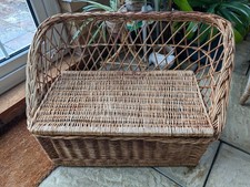 Vintage wicker storage for sale  LEATHERHEAD