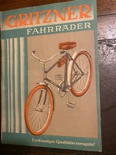 Gritzner fahrrad prospekt gebraucht kaufen  München