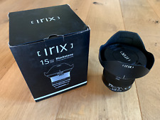 Irix 15mm blackstone gebraucht kaufen  Neu-Anspach