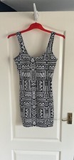 Bodycon white black for sale  HALIFAX