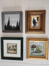 Four small framed for sale  Richmond