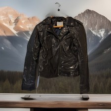 Levi leather biker for sale  MANCHESTER
