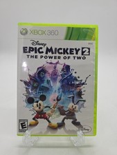 Disney Epic Mickey Mouse 2: The Power of Two (Xbox 360, 2012) Novo em folha, lacrado comprar usado Disney Epic Mickey Mouse 2: The Power of Two (Xbox 360, 2012) Novo em folha, lacrado comprar usado  Enviando para Brazil