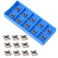 10 peças - Torno de metal duro Korloy inserção de torneamento CCGT060204 AK H01 corte de alumínio Z comprar usado  Enviando para Brazil