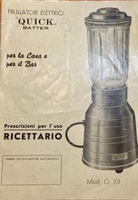 Ricettario frullatore quick usato  Italia