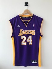 Camiseta Jersey Kobe Bryant Los Angeles Lakers NBA Adidas Roxa tamanho XS, usado comprar usado  Enviando para Brazil