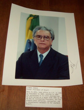 Usado, Foto 8x10 assinada pelo ex-presidente do Brasil de Itamar Franco comprar usado  Enviando para Brazil