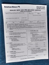 Amc pre dealer for sale  Houston