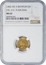 Bechtler gold dollar for sale  Maitland