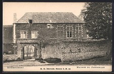 Old postcard hougoumont d'occasion  Expédié en Belgium