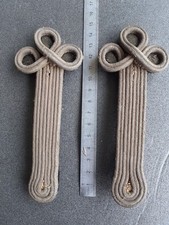 Paire epaulettes trèfles d'occasion  Argentré-du-Plessis