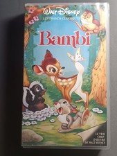 Vhs bambi cassette d'occasion  Mertzwiller