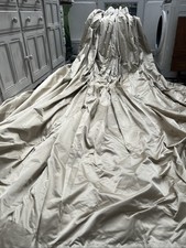 Pure silk curtains for sale  BRISTOL