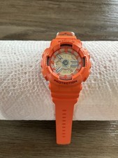 Relógio Casio Baby-G Feminino Estilo BA110SN - 5338 - Laranja comprar usado  Enviando para Brazil