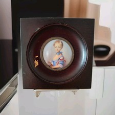 Miniature peinte portrait d'occasion  Saumur
