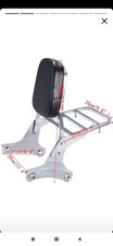 Schienale sissy bar usato  Varano Borghi
