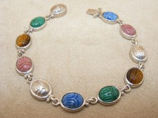 Sterling silver scarab for sale  River Grove