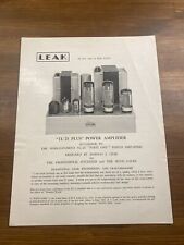 Leak plus amplifier for sale  STEVENAGE