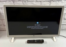 Usado, Monitor de computador LG 24” Smart TV 24LM5265-WU LED branco com controle remoto *ESTADO PERFEITO* comprar usado  Enviando para Brazil