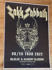 Zakk sabbath concert for sale  PERTH