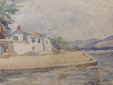 Aquarelle originale signée d'occasion  Vannes