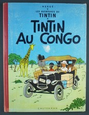 Tintin congo 1959 d'occasion  Clamecy