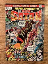 Marvel Spotlight 12 Son of Satan; KEY Origin & 2nd app; OW MUITO BOM ESTADO - 7.5 comprar usado  Enviando para Brazil