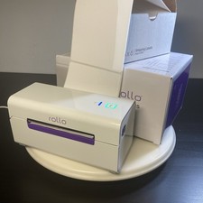 Impressora de Etiquetas Térmica Sem Fio ROLLO X1040 com 430+ Etiquetas Rollo 4x6 - TESTADO comprar usado  Enviando para Brazil