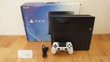 Usado, Console Sony Playstation 4 PS4 Jet Black 500GB CUH-1000A com controle de caixa comprar usado  Enviando para Brazil