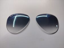 Ray Ban RB 3025 aviador 55 mm tamanho gradiente azul, usado comprar usado  Enviando para Brazil