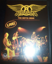 CD DVD Aerosmith You Gotta Move Live (Austrália PAL Todas as Regiões) - Como novo comprar usado  Enviando para Brazil