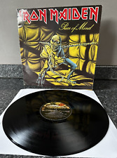 LP VINYL IRON MAIDEN ALBUM PIECE OF MIND 1983 UK 1ST PRESS EMA 800 EX/VG comprar usado  Enviando para Brazil