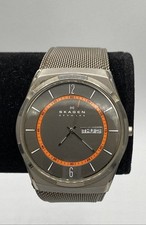 Relógio de pulso masculino Skagen Dinamarca 40mm WR50m titânio quartzo 74g comprar usado Relógio de pulso masculino Skagen Dinamarca 40mm WR50m titânio quartzo 74g comprar usado  Enviando para Brazil