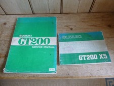 Suzuki gt200x5 service for sale  SOUTHAMPTON