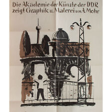 Arno mohr ausstellungsplakat gebraucht kaufen  Leipzig