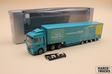 Caminhão semi-reboque Herpa MAN TGX XLX transporte pesado "Nürburgring 2009" 1:87 /H24818 comprar usado  Enviando para Brazil