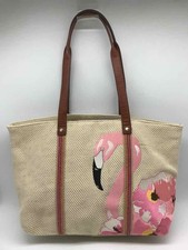 Bolsa tote usada Tommy Bahama marfim flamingo comprar usado  Enviando para Brazil
