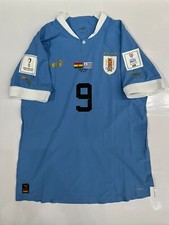 Camisa Luis Suárez Uruguai Home Copa do Mundo 2022 vs Gana comprar usado  Enviando para Brazil