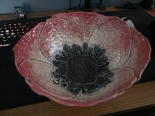 Handcrafted ceramic poppy for sale  Midlothian