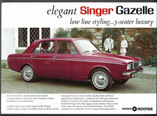 Singer gazelle saloon for sale  UK