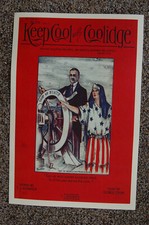 Calvin coolidge campaign for sale  Augusta