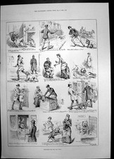Antique print preparing for sale  UK